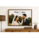 40x60 Ahşap Çerçeve